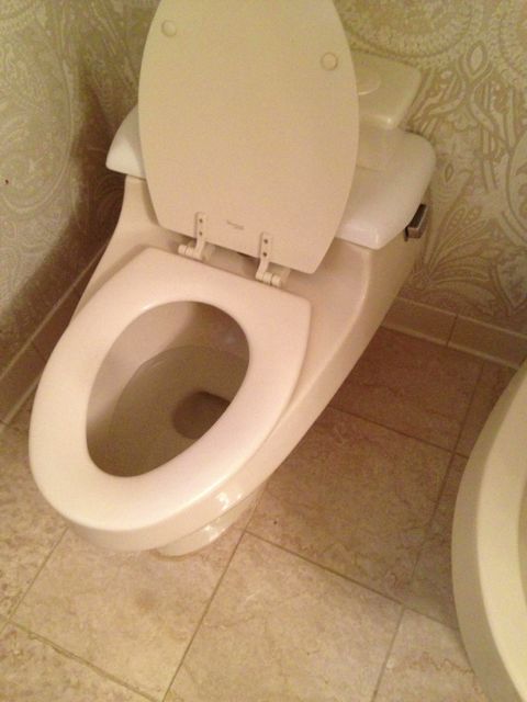 old toilet